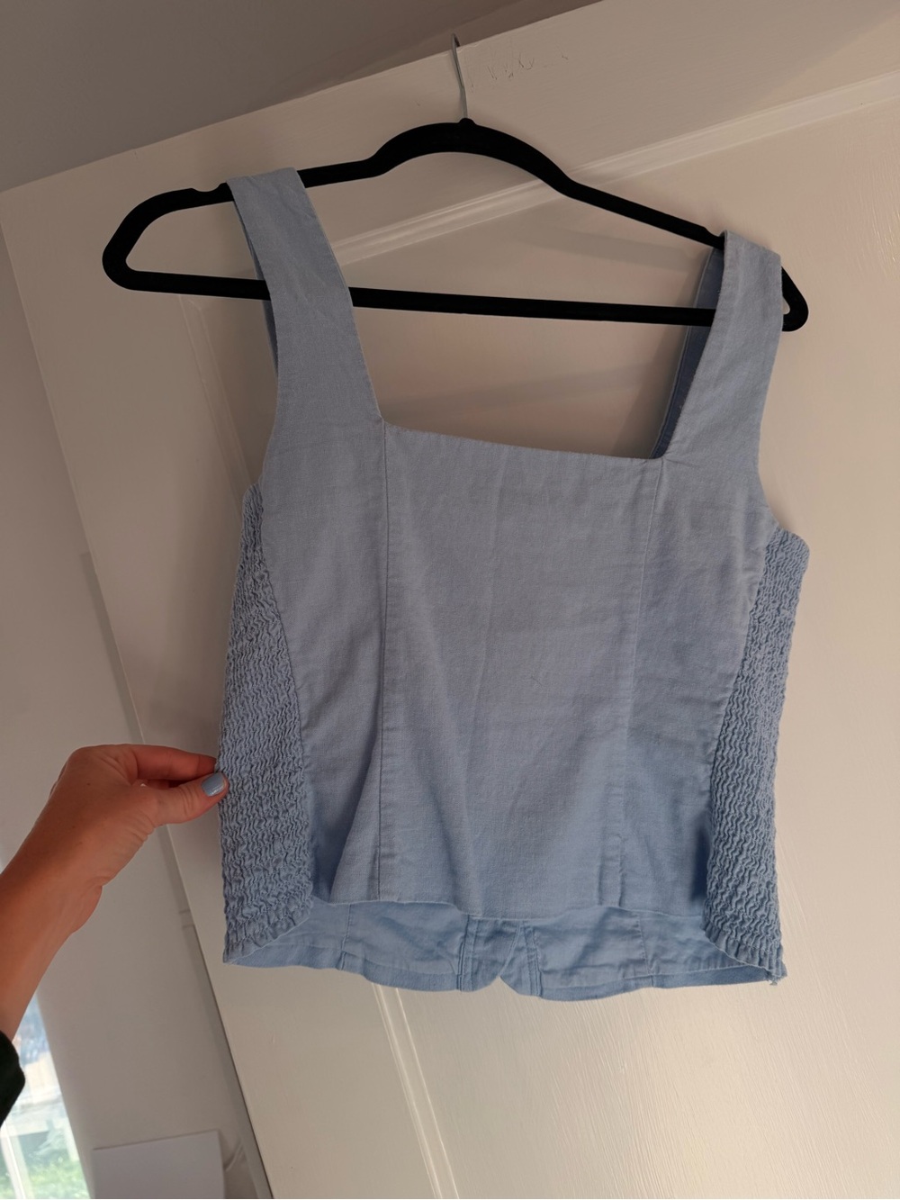 Linen blend top - Picture 5 of 6